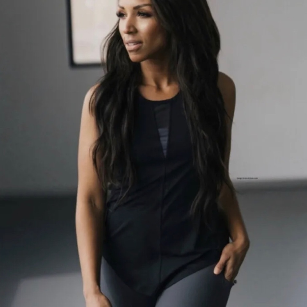 Zyia Black Effortless Tank | Sz Medium | Good Used Condition